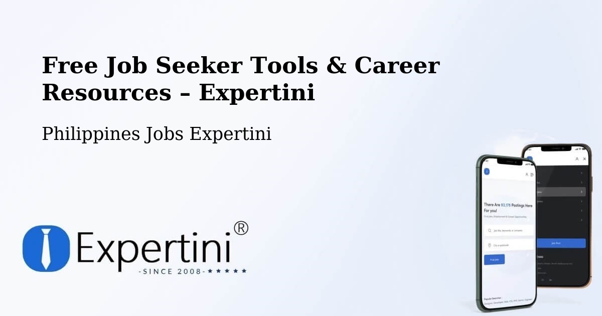 Free Job Seeker Tools & Career Resources – Cebu City - Cebu City, Philippines Jobs Expertini