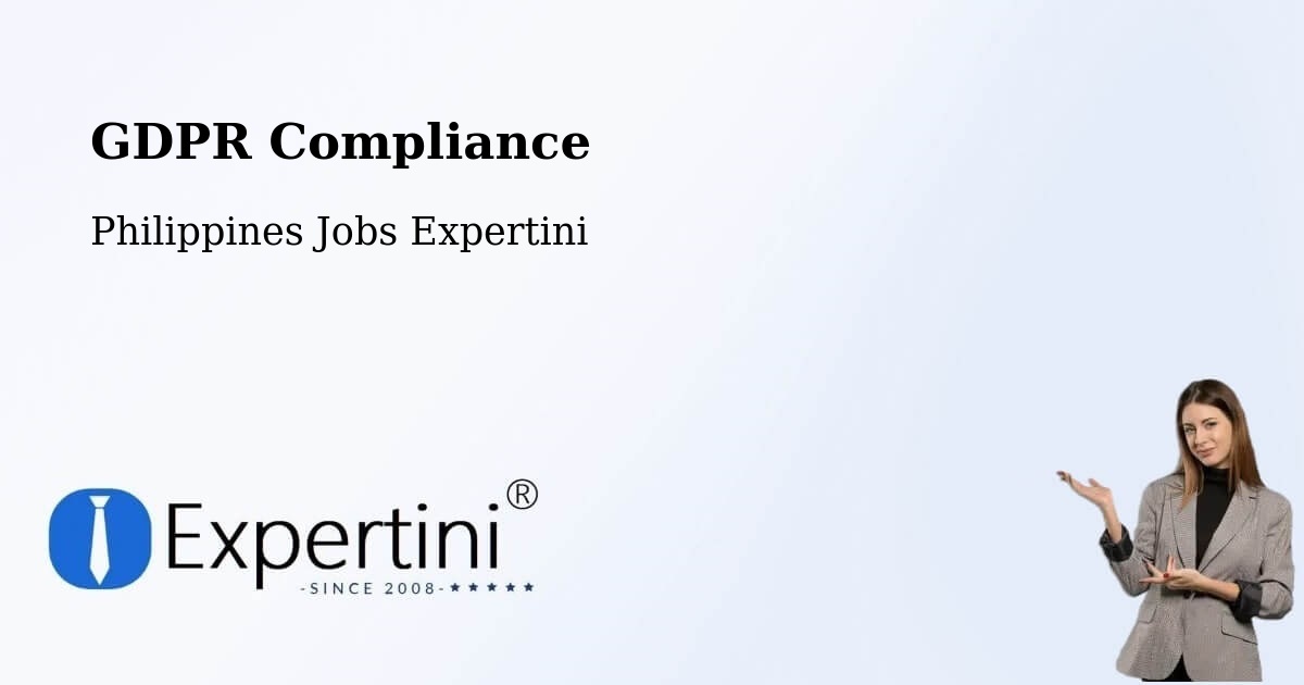 EU GDPR Compliance Statement – Cebu City - Philippines Jobs Expertini