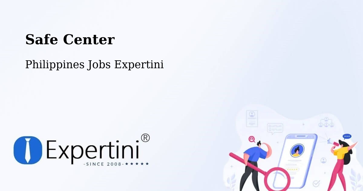 Safety Center – Cebu City - Philippines Jobs Expertini